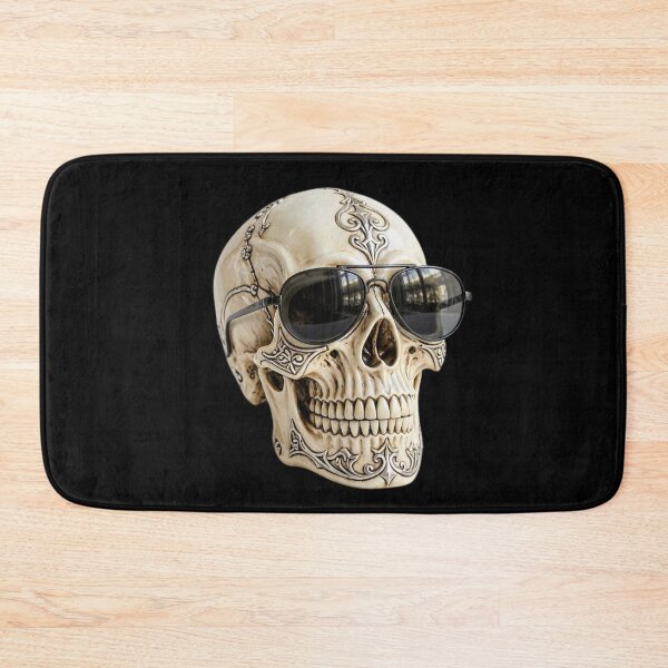 Item preview, Cool Skull with Sunglasses Gothic Skeleton Design designed and sold by SweetLilith.