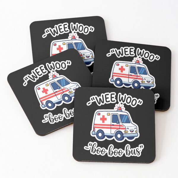 Item preview, Wee woo boo boo bus designed and sold by gugigu1.
