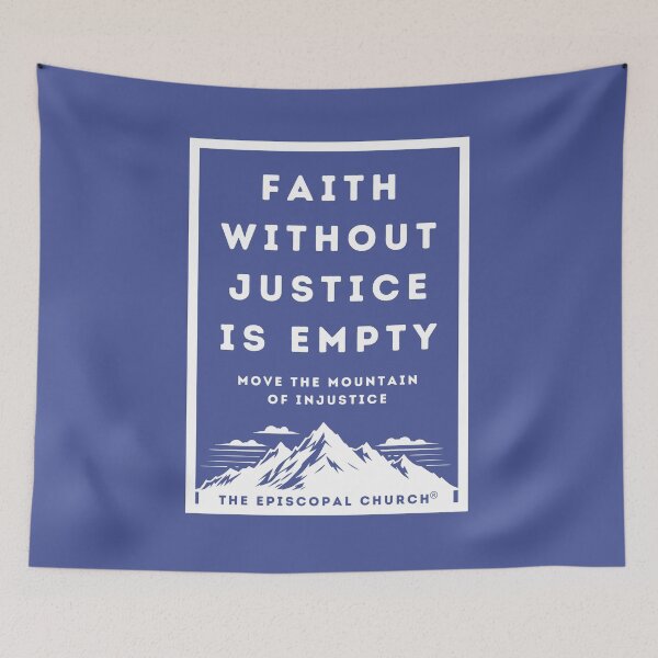 Item preview, Faith without Justice is Empty - The Episcopal Church™ designed and sold by Canterbury Episcopal Campus Ministry at Texas Tech University .