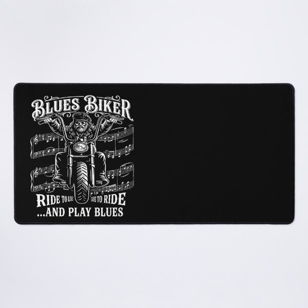 Item preview, Another Blues Biker - Ride to Live, Live to Ride and play Blues designed and sold by TomVtX.