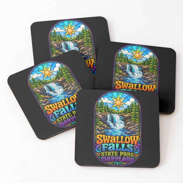 Item preview, Swallow Falls State Park Stained Glass Art designed and sold by TomFrontierArt.