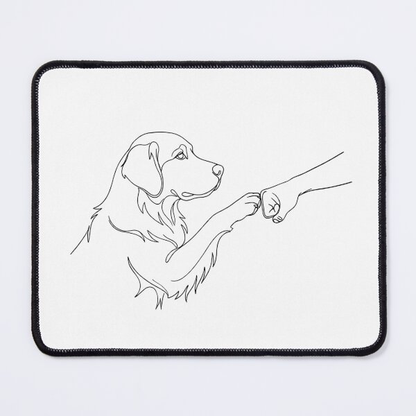 Item preview, Paw & Fist Bump Dog Lover Tee – Golder Retriever Owner Friendship designed and sold by CanvasKitchen.