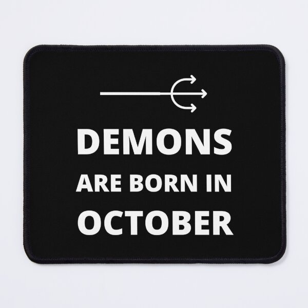 Item preview, Demons are born in October designed and sold by fev-rocks.