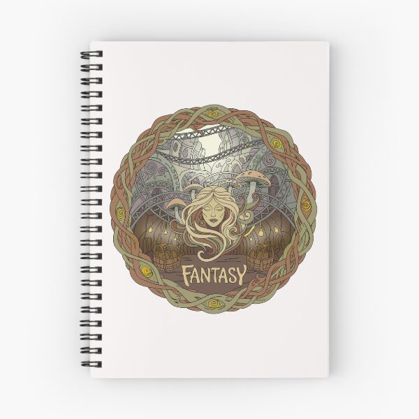 Item preview, Fantasy Themed Area Logo Illustration - Phantasialand Winja's Land (Theme Park Fan Art Design) designed and sold by FoolishDreamers.