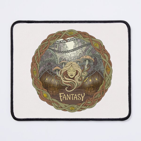 Item preview, Fantasy Themed Area Logo Illustration - Phantasialand Winja's Land (Theme Park Fan Art Design) designed and sold by FoolishDreamers.