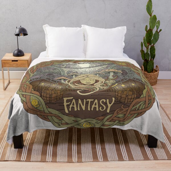 Item preview, Fantasy Themed Area Logo Illustration - Phantasialand Winja's Land (Theme Park Fan Art Design) designed and sold by FoolishDreamers.