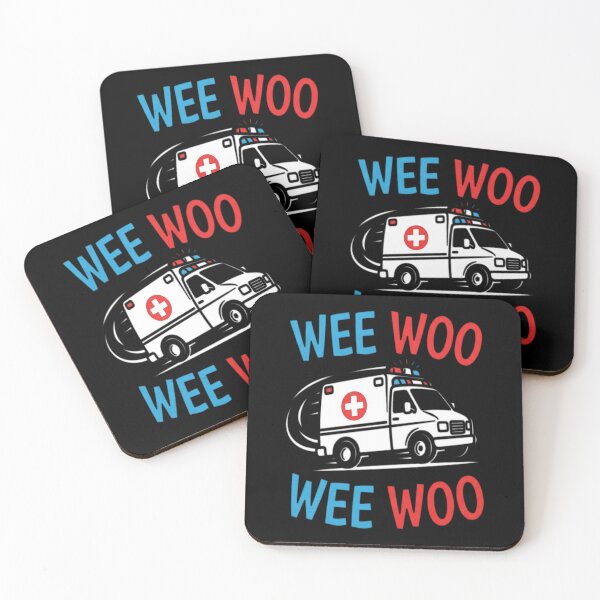 Item preview, EMT Wee Woo Funny Paramedic EMS designed and sold by gugigu1.