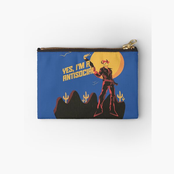 Item preview, I'm Antisocial Introvert Humor Illustration designed and sold by beboplab.