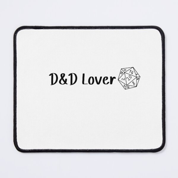 Item preview, Dungeons And Dragons D&D Lover designed and sold by SlimyFish.