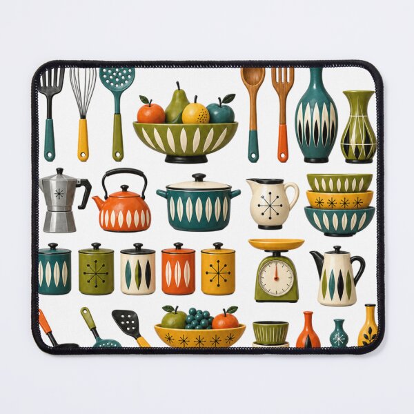 Item preview, Mid Century Modern Kitchen designed and sold by cbfineart.