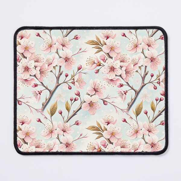 Item preview, Soft Sakura Blossom Spring Pattern designed and sold by Storybook Botanica.