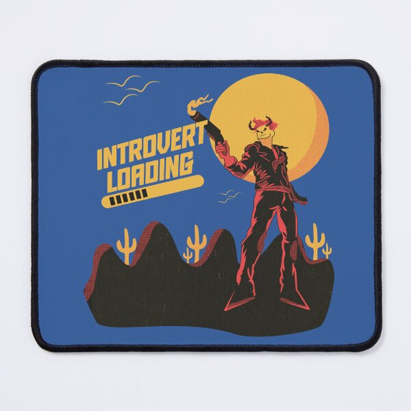 Item preview, Introvert Humor Social Battery Illustration designed and sold by beboplab.