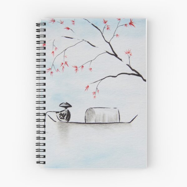 Item preview, Japanese Fisherman | Calming Zen Art designed and sold by AngelaMarieArt.