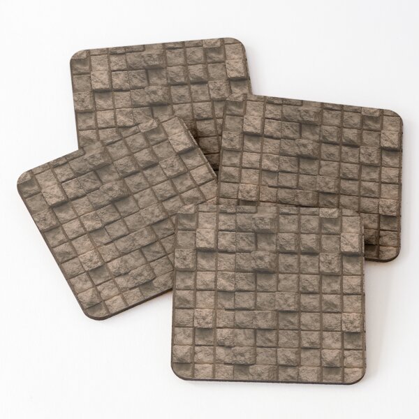 Item preview, Earthy Brown Textured Stone Masonry designed and sold by Piotrek0001.