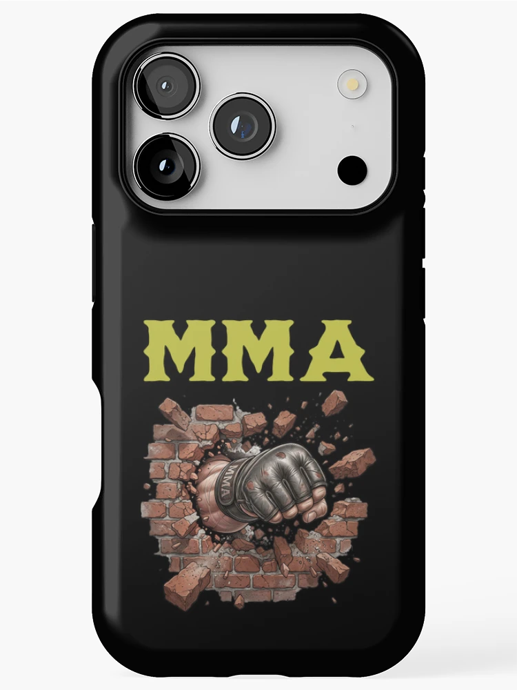 Thumbnail 1 of 4, iPhone Case, MMA Fighter designed and sold by ReneMM.
