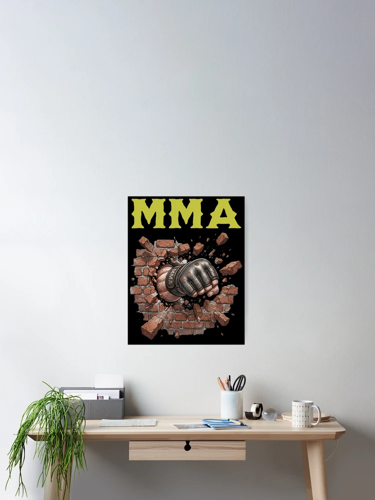 Thumbnail 2 of 3, Poster, MMA Fighter designed and sold by ReneMM.