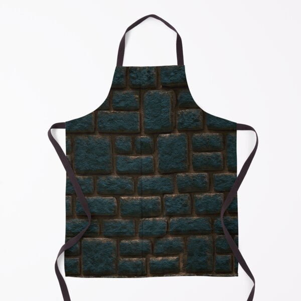 Item preview, Midnight Teal Dark Stone Block Wall designed and sold by Piotrek0001.