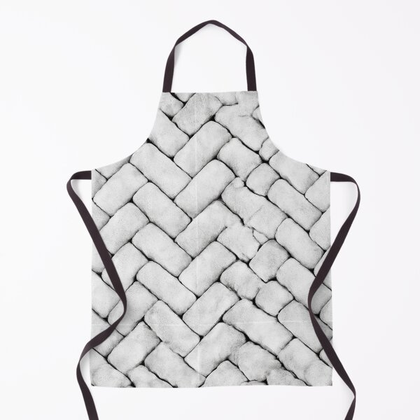 Item preview, White Herringbone Geometric Stone Relief designed and sold by Piotrek0001.