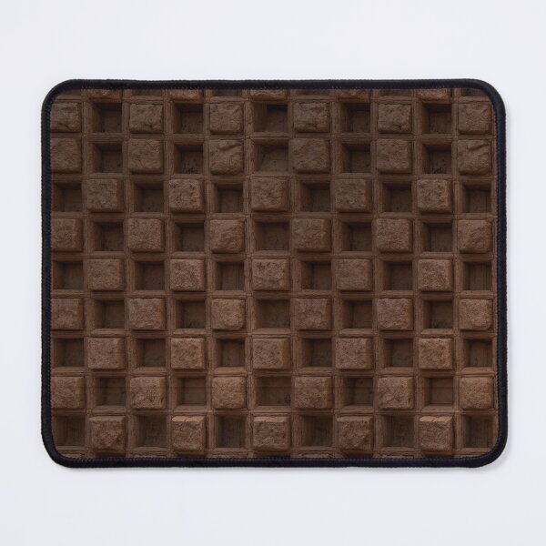 Item preview, Deep Brown Grid Stone Relief Texture designed and sold by Piotrek0001.