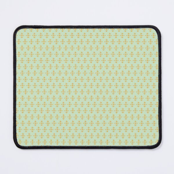 Item preview, Floral Offset Orange and Green Seamless Design designed and sold by Cato Designs.
