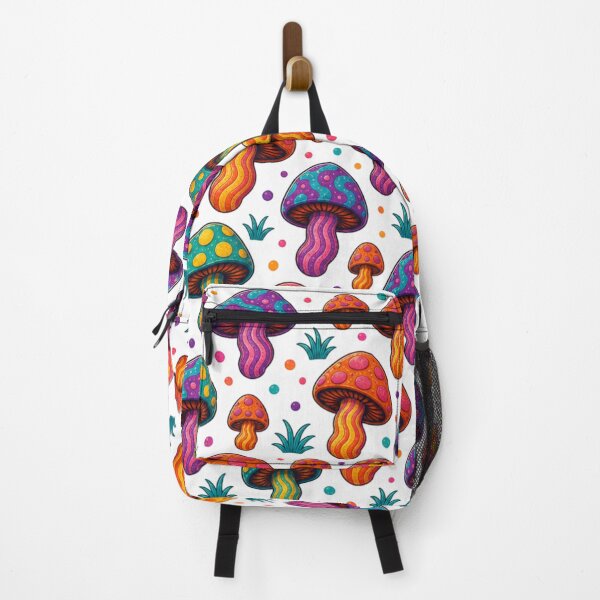 Item preview, Psychedelic Colored Mushrooms that Give Good Vibes designed and sold by cbfineart.