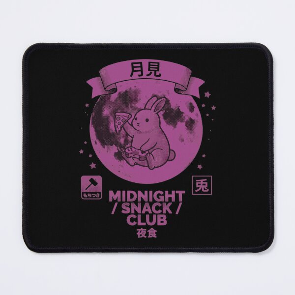Item preview, Midnight Snack Club - Cute Rabbit Otaku T-Shirt designed and sold by LoFizzy.