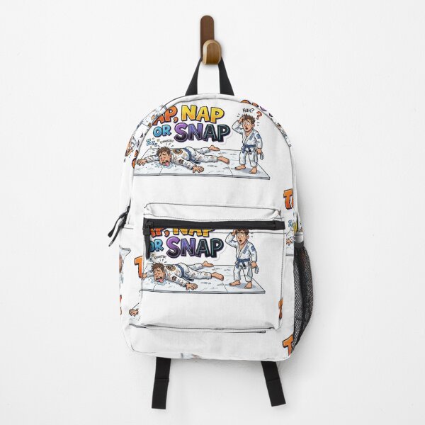 Item preview, Tap Nap or Snap Funny BJJ Cartoon designed and sold by Martial-Art-23.