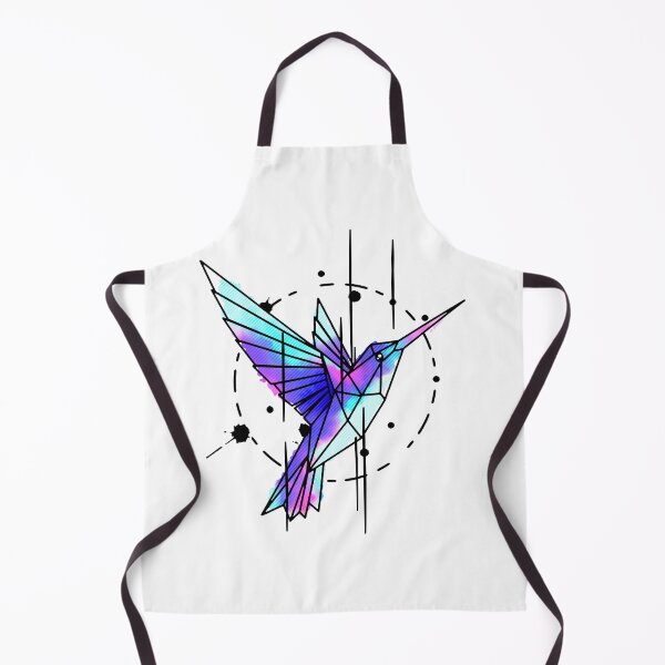 Item preview, Geometric Watercolor Origami Hummingbird designed and sold by Kumabushi.