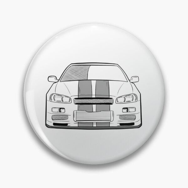 Item preview, Skyline GTR R34 Lineart designed and sold by YohakuShop.