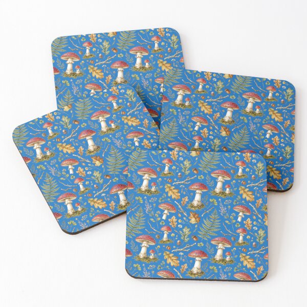 Item preview, Woodland Mushroom Seamless Pattern | Vintage Botanical Forest Design designed and sold by Alpine-Ink.