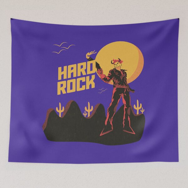 Item preview, Vintage Rock Hard Rock Graphic Illustration designed and sold by beboplab.
