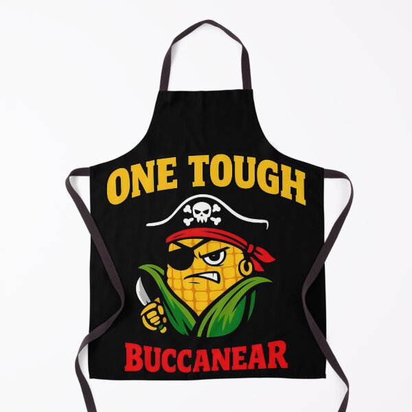 Item preview, One Tough Buccanear Funny Pirate Corn Pun Shirt designed and sold by TeeTimeTreasure.