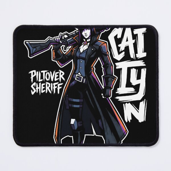 Item preview, Caitlyn League of Legends Vector Gaming Graphic Tee designed and sold by Senpaiwaves.