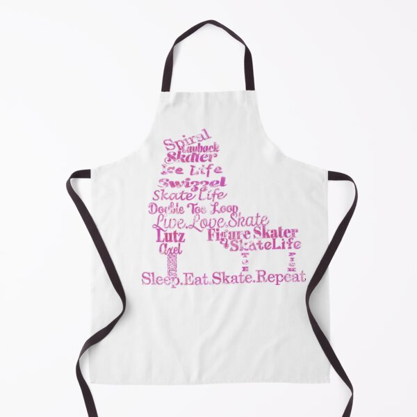 Item preview, Figure Skate- Skate Terms in Pink Fluid Paint Pour Design- Figure Skating Gifts designed and sold by Purposely Designed.