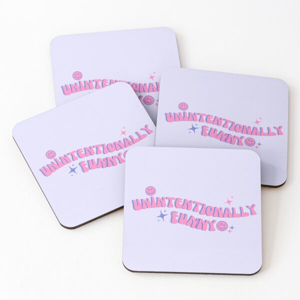 Item preview, Unintentionally Funny Pink Retro Groovy Text designed and sold by CamilasPrints.