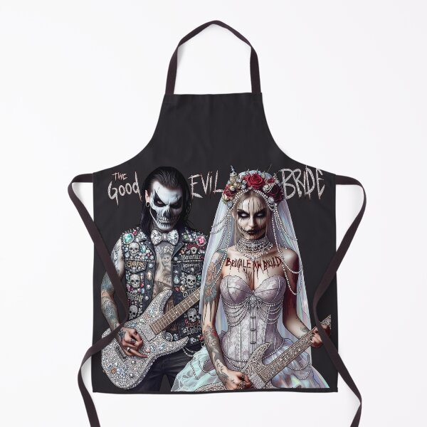 Item preview, Corpse Paint Bride Engraved Guitar designed and sold by Voodoo Store Paranormal Collections.