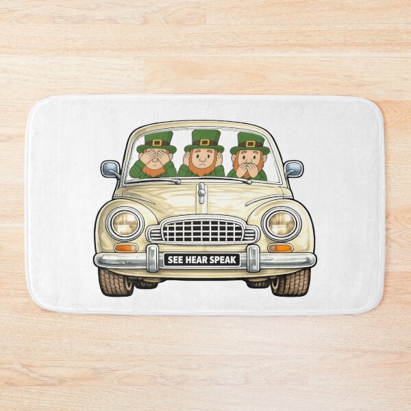 Item preview, leprechauns irish see hear speak no evil ,car designed and sold by JamesDunican.