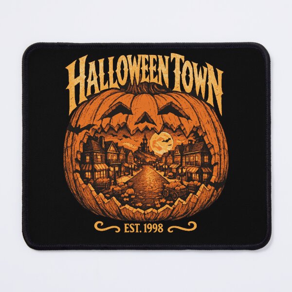 Item preview, Halloween Town 1998 for Vintage Horror Fans designed and sold by POD DYNASTY | Original Print On Demand T-Shirt Graphics.