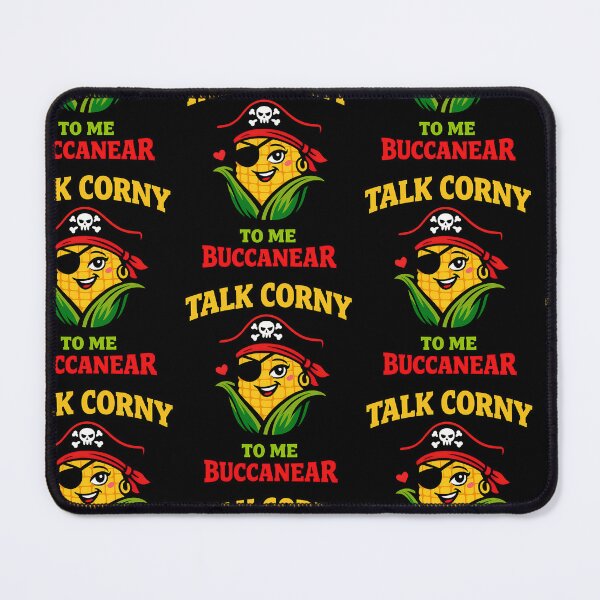 Item preview, Talk Corny To Me Buccanear Funny Pirate Corn Pun Shirt designed and sold by TeeTimeTreasure.