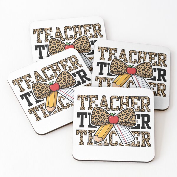 Item preview, Leopard Teacher Coquette Bow – Back to School Teacher designed and sold by hemagamo.