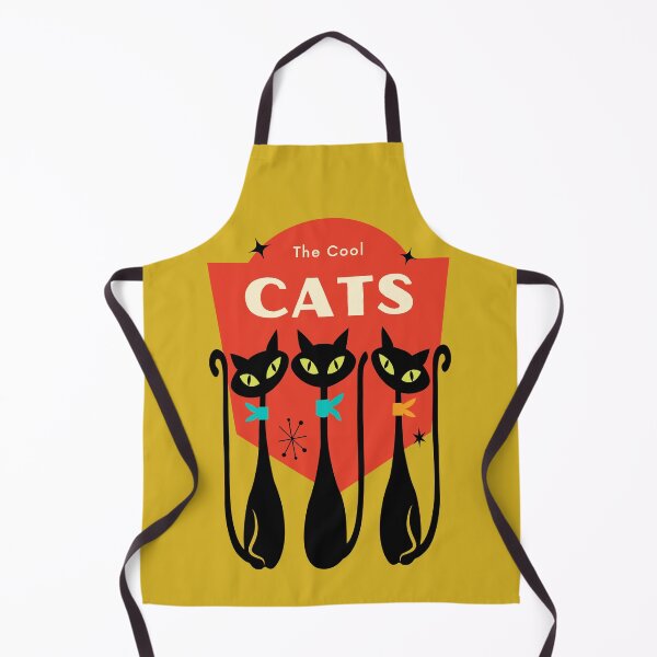 Item preview, Mid Century Modern Atomic Cats Retro Design designed and sold by Volt Junkies.
