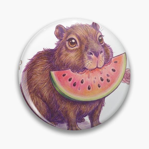 Item preview, Capybara Style Sticker designed and sold by Valery´s art.