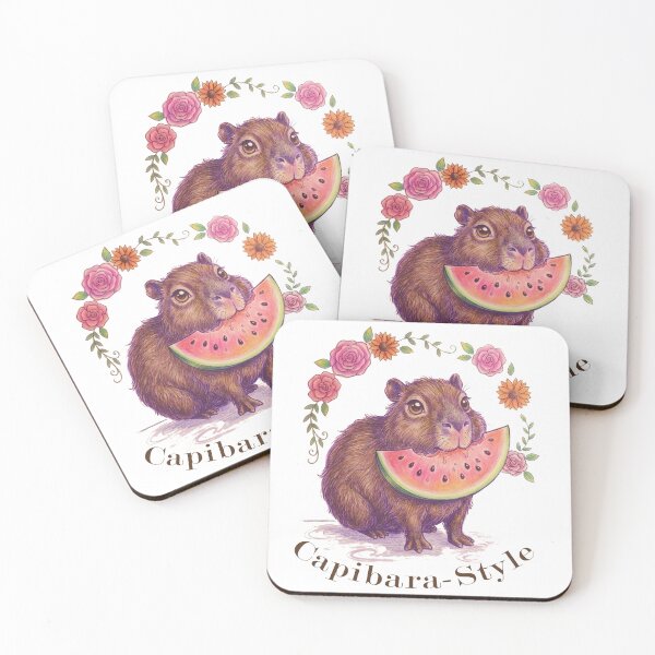 Item preview, Capybara Style Sticker designed and sold by Valery´s art.
