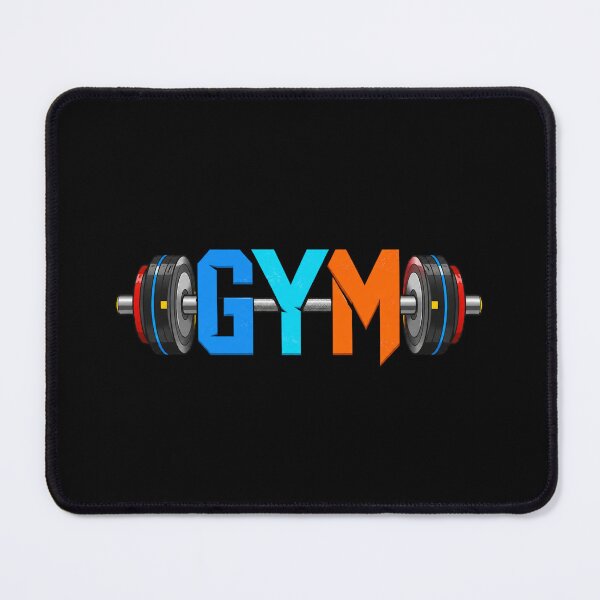 Item preview, GYM Barbell Weightlifting Color Block Fitness designed and sold by PACS0011.