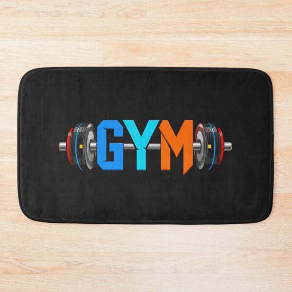 Item preview, GYM Barbell Weightlifting Color Block Fitness designed and sold by PACS0011.