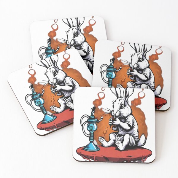 Item preview, Hookah Rabbit – Wonderland Vibes and Chill designed and sold by KoliBabb.