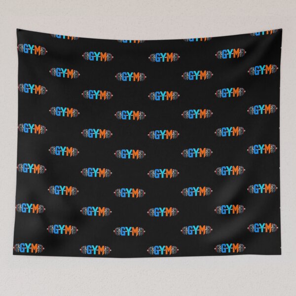 Item preview, GYM Barbell Weightlifting Color Block Fitness designed and sold by PACS0011.