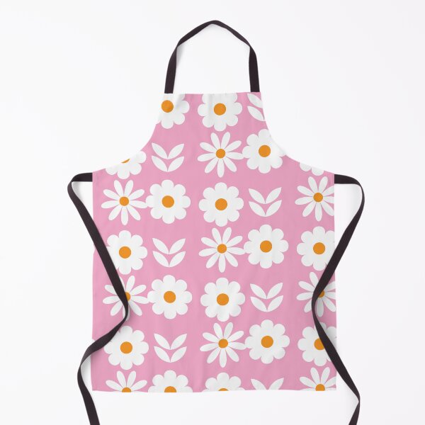 Item preview, Retro Floral Checkered Pattern - Mid-Century Vintage Pink and Green Grid designed and sold by The Design KAD.