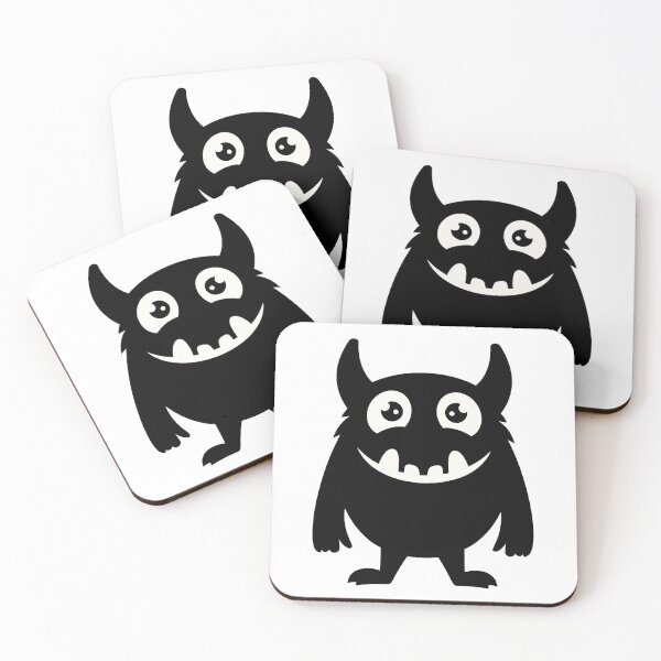 Item preview, Friendly Cute Monster designed and sold by Noydee Red Salavan.