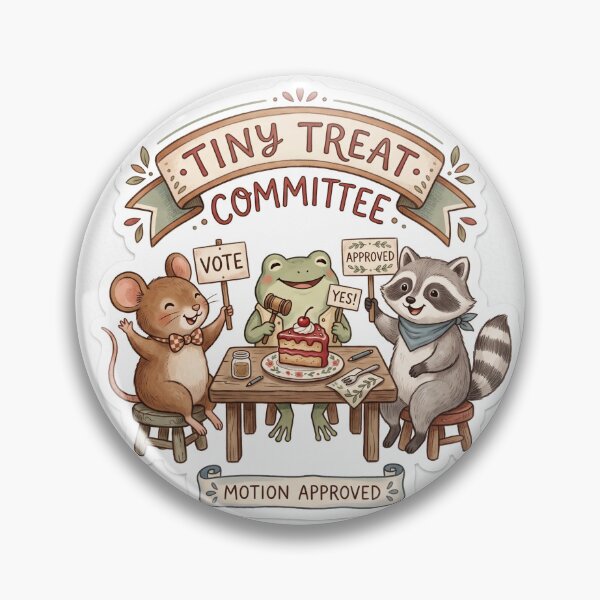 Item preview, Tiny Treat Committee | Cute Woodland Animal Cake Vote designed and sold by DmaarGroup.
